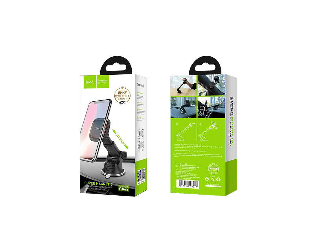 Hoco CA42 Cool journey in-Car Dashboard Stretch Rod Car Holder in Qatar Hoco CA42 Cool journey in-Car Dashboard Stretch Rod Car Holder in Qatar